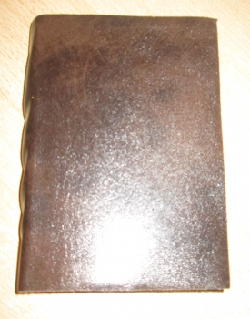 Notizbuch "braunes Leder klein"