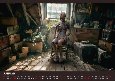 Science-Fiction Art & Kalendergeschichten 2026