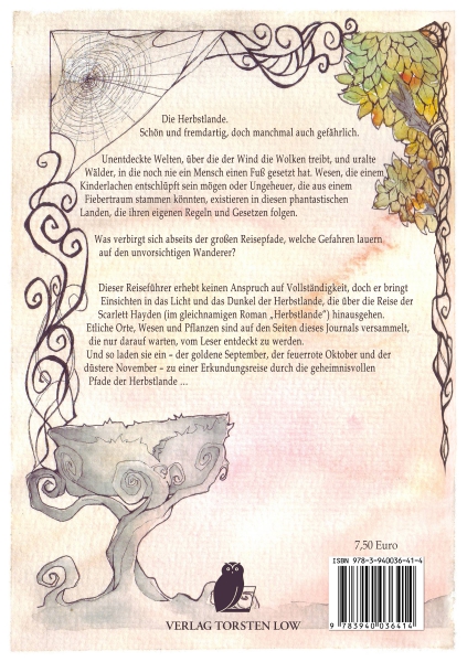 Herbstlande - Ein Reisejournal (Fabienne Siegmund, Stephanie Kempin, Vanessa Kaiser & Thomas Lohwasser) - Sekundärwerk zur Welt / Quellenband fürs Rollenspiel